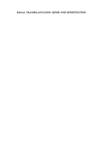 پیوند کلیه: حس و حساسیت