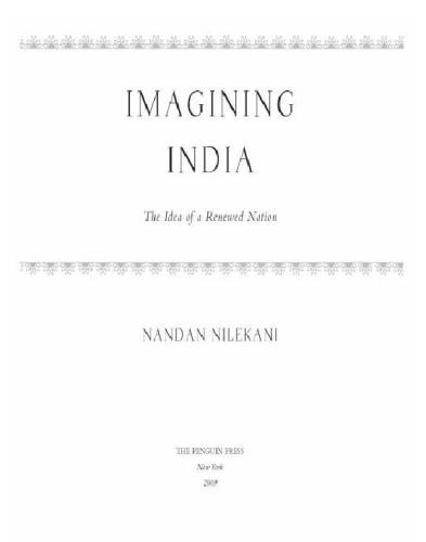 ﻿تصور هند: ایده یک ملت تجدید شده