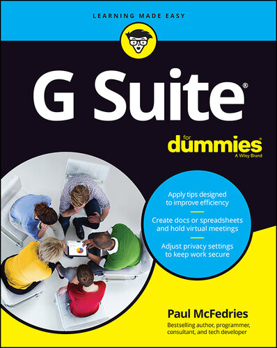 ﻿G Suite For Dummies