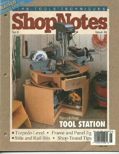 نجاری Shopnotes 035 - ایستگاه ابزار