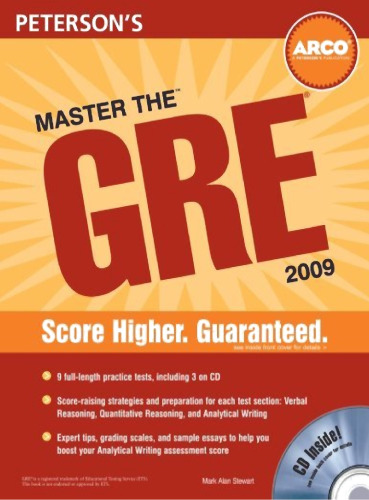 ﻿ARCO Master the GRE 2009 (با سی دی