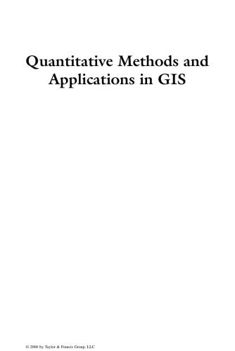 روشها و کاربردهای کمی در GIS