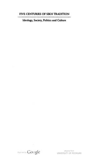 ﻿پنج قرن سنت سیک: ایدئولوژی، جامعه، سیاست و فرهنگ: مقالاتی برای ایندو بانگا