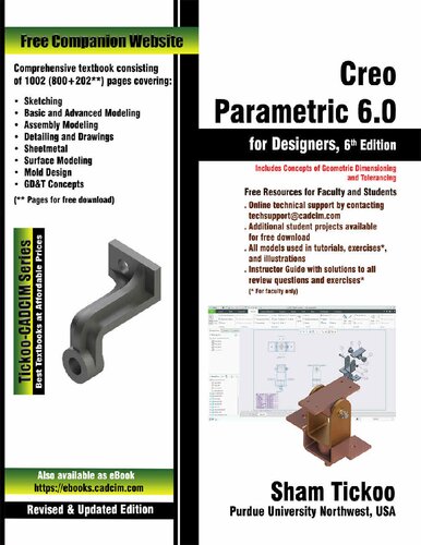 ﻿Creo Parametric 6.0 for Designers، نسخه ششم