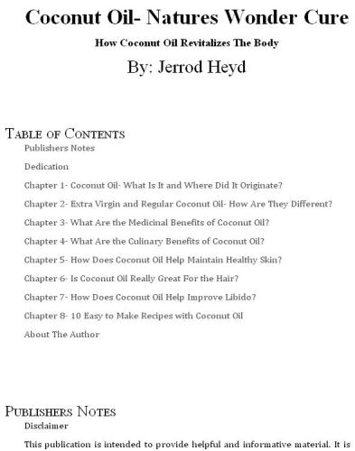 ﻿روغن نارگیل، طبایع شگفت انگیز درمان: چگونه روغن نارگیل بدن را احیا می کند