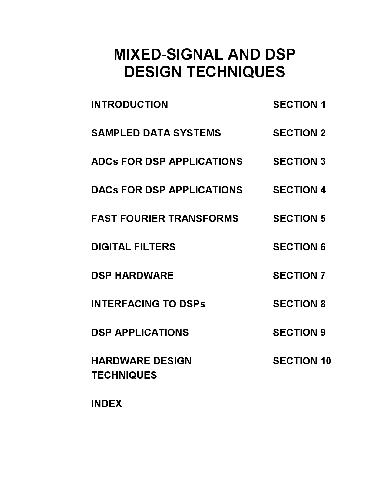 ﻿تکنیک های طراحی ترکیبی سیگنال و DSP ()