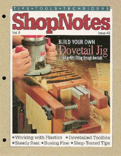 ﻿Woodworking Shopnotes 043 - جیگ دم کبوتر خود را بسازید
