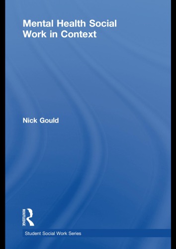 ﻿مددکاری اجتماعی سلامت روان در زمینه