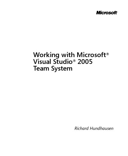 همکاری با Microsoft Visual Studio 2005 System Team