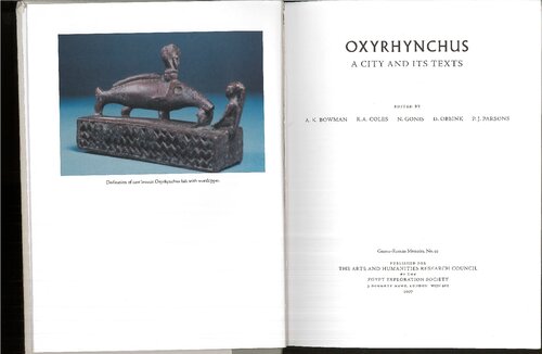 ﻿Oxyrhynchus: یک شهر و متون آن