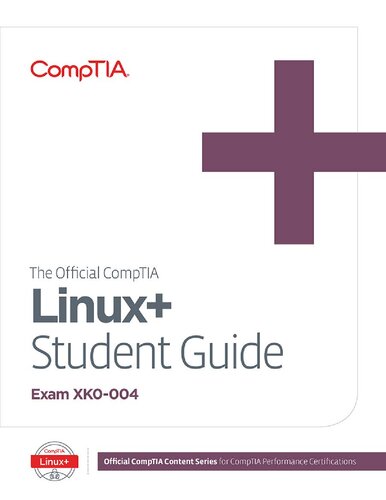 ﻿راهنمای رسمی دانشجویی CompTIA Linux+ (Exam XK0-004)