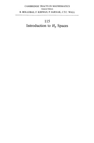 مقدمه ای بر فضاهای Hp