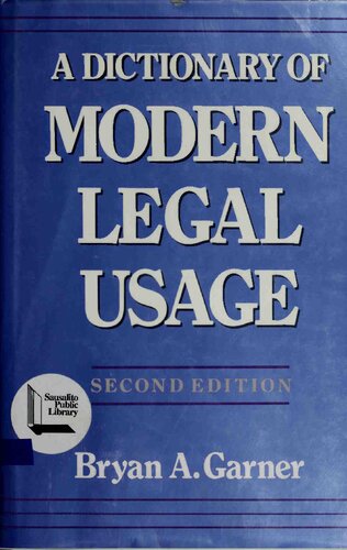 ﻿فرهنگ لغت استفاده حقوقی مدرن