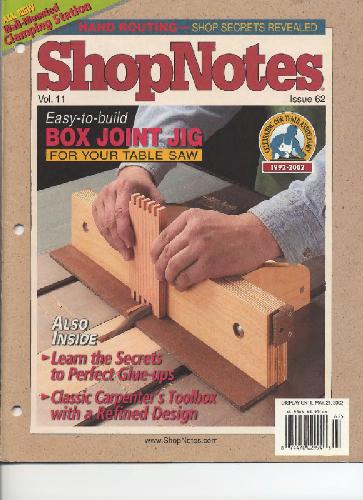 ﻿نجاری Shopnotes 062 - Box Joint Jig
