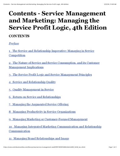 ﻿مدیریت خدمات و بازاریابی: مدیریت منطق سود خدمات