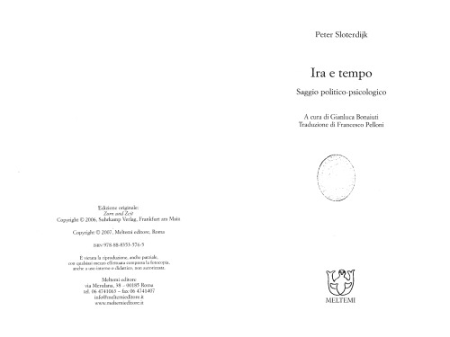 ﻿خشم و زمان. مقاله سیاسی-روانی