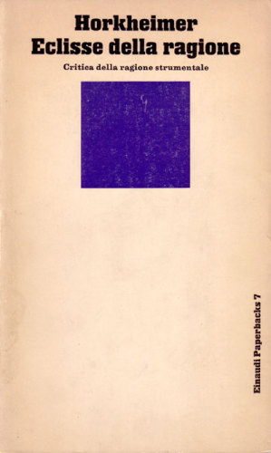 ﻿گرفتگی عقل. نقد عقل ابزاری