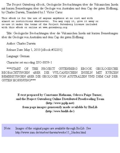 ﻿مشاهدات زمین شناسی در جزایر آتشفشانی / با اظهارات مختصر در زمین شناسی استرالیا و دماغه امید خوب