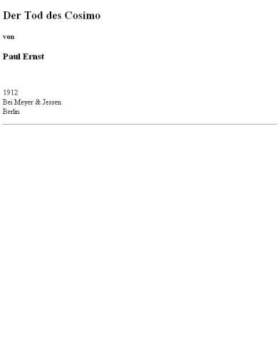 ﻿مرگ کوزیمو