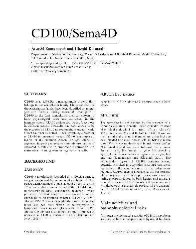 CD100 / Sema4D