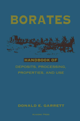 Borates: کتابچه راهنمای سپرده ها ، پردازش ها ، خواص و موارد استفاده