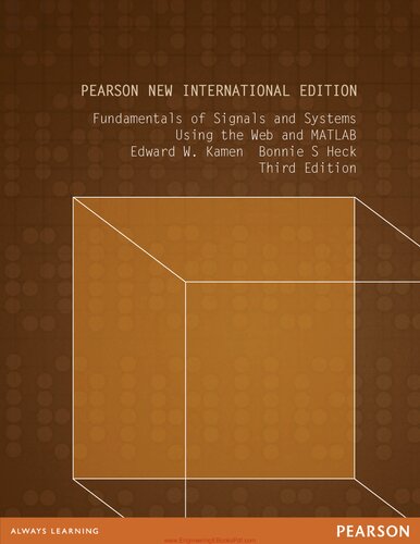 ﻿مبانی سیگنال ها و سیستم ها با استفاده از وب و MATLAB