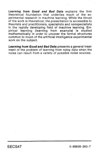 ﻿یادگیری از داده های خوب و بد