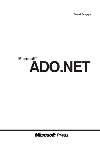 ﻿Microsoft ADO.NET