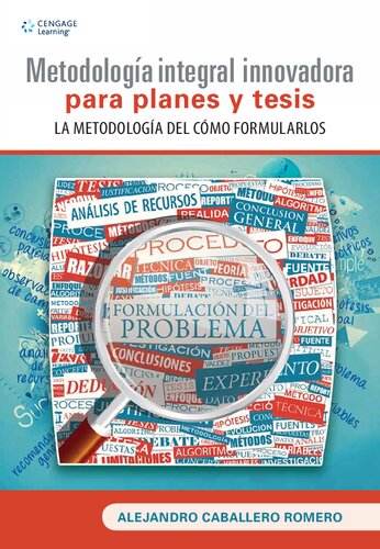 ﻿روش شناسی جامع ابتکاری برای طرح ها و پایان نامه ها: روش شناسی چگونگی تدوین آنها