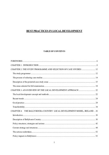 ﻿بهترین شیوه ها در توسعه محلی - Nieizviestnyi