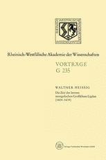 ﻿زمان آخرین خان لیگدان مغول بزرگ (1604–1634): جلسه 203 در 16 آوریل 1975 در دوسلدورف