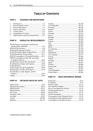 ﻿اطلاعات نفت 1999 _ Donnees - OECD _ OCDE