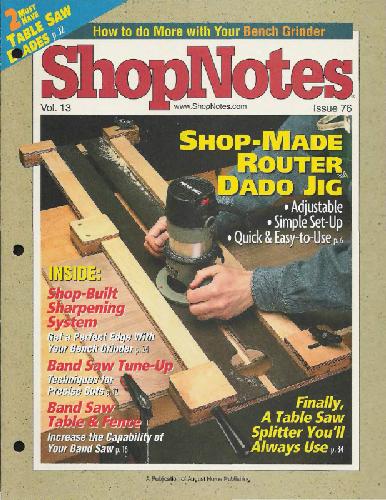 Shopnotes نجاری 076 - فروشگاه روادید ساز Dado Jig