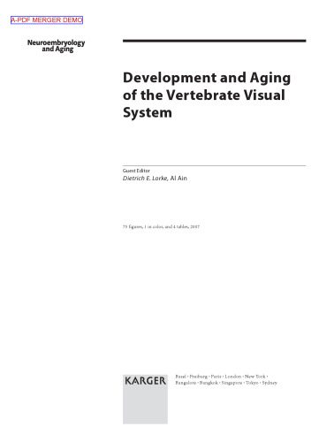 ﻿توسعه و پیری سیستم بصری مهره دار