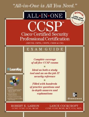 ﻿CCSP Cisco Certified Security گواهینامه حرفه ای آزمون همه در یک راهنمای آزمون