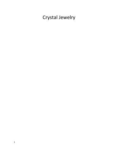 ﻿جواهرات کریستالی