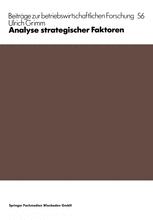 ﻿تجزیه و تحلیل عوامل استراتژیک: سهمی در تئوری برنامه ریزی استراتژیک کسب و کار