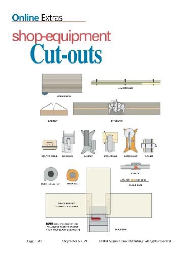 Shopnotes نجاری 079 - نقشه های ابزار مقیاس