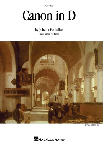 ﻿Canon in D--Piano organ Solo (نت موسیقی): پیانو یا تک نوازی ارگ