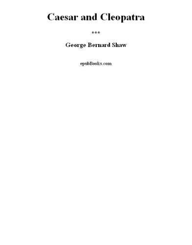 ﻿سزار و کلئوپاترا