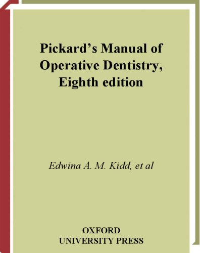 دفترچه راهنمای دندانپزشکی عملگر Pickard