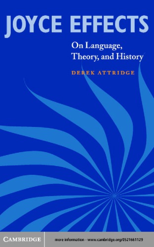 ﻿تأثیرات جویس بر زبان، نظریه و تاریخ