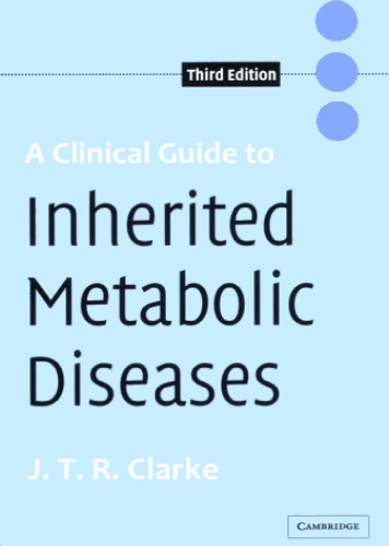 ﻿راهنمای بالینی بیماری های متابولیک ارثی