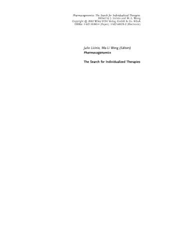 ﻿فارماکوژنومیکس: جستجوی درمان های فردی