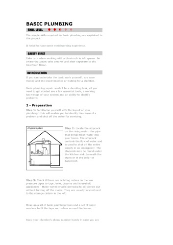 ﻿خانه ها و باغ های بهتر گام به گام لوله کشی اولیه