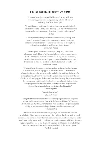 ﻿ارتش هالیبرتون: داستان طولانی و عجیب یک شرکت نفتی خصوصی، سودآور و خارج از کنترل تگزاس