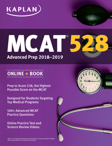 ﻿MCAT 528 ADVANCED PREP 2019-2020: آنلاین + کتاب