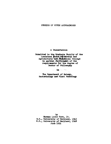 ﻿مطالعات آنتراکنوز ماشک