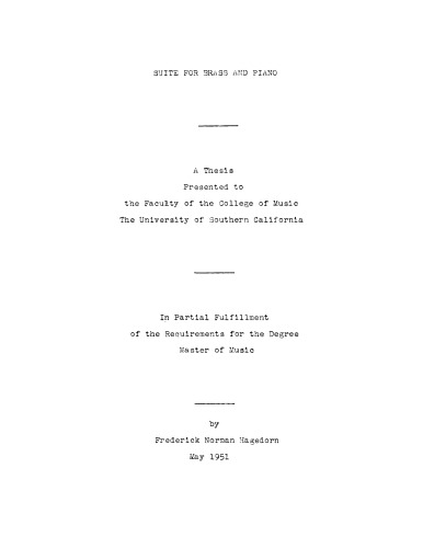 ﻿سوئیت برای برنج و پیانو