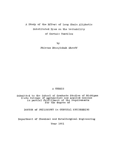 ﻿بررسی تأثیر رنگهای جایگزین آلیفاتیک زنجیره بلند بر رطوبت پذیری برخی از منسوجات